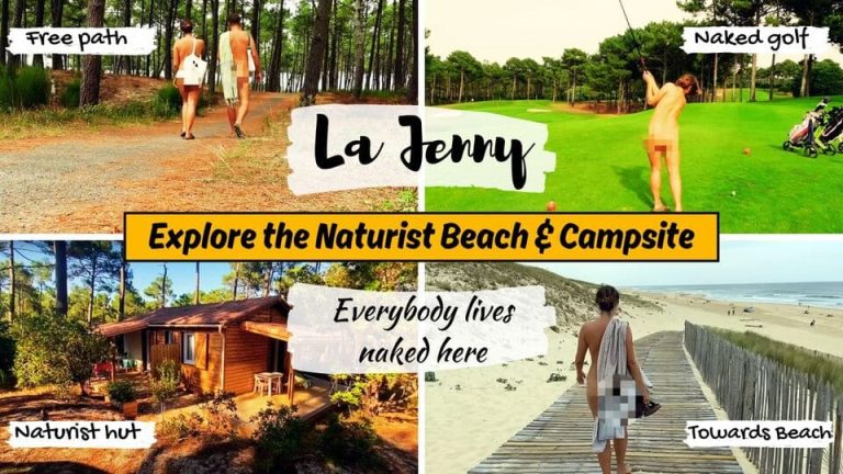 Discover La Jenny Beach Naturist Campsite Naked Golf Club