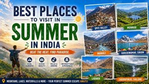 Read more about the article Best Places to Visit in Summer in India (2026 Guide with Itinerary, Budget & Travel Tips)