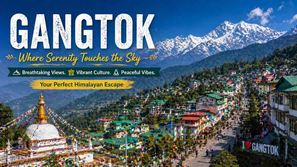 Gangtok Stands among the Best Places to Visit in Summer in India
