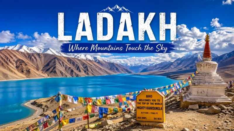 Ladakh is one of the Best Places to Visit in Summer in India