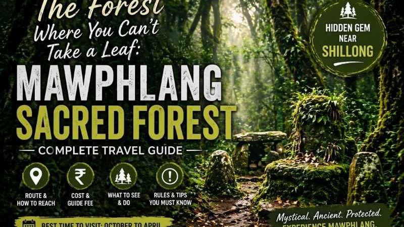 Mawphlang Sacred Forest Guide: Exact Cost, Route, Guide Fee, What NOT to Do