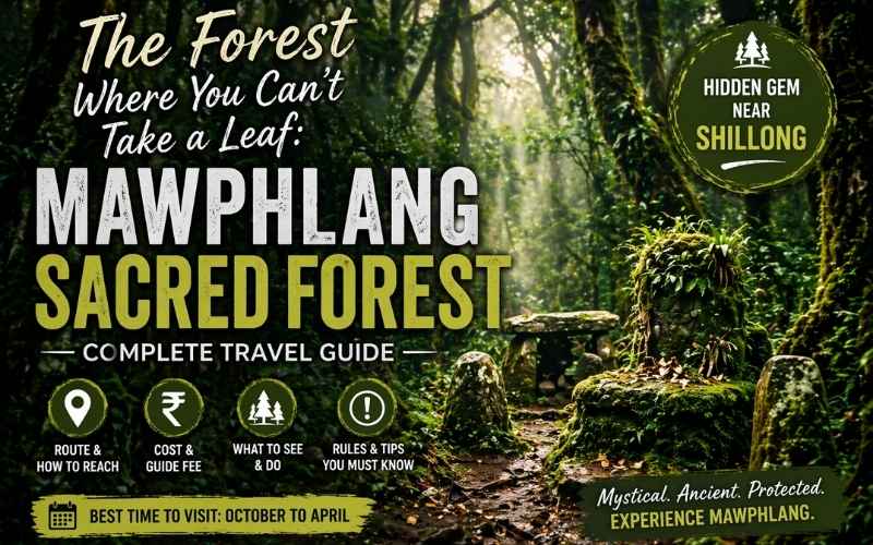 You are currently viewing Mawphlang Sacred Forest Guide (2026): Exact Cost, Route, Guide Fee, What NOT to Do