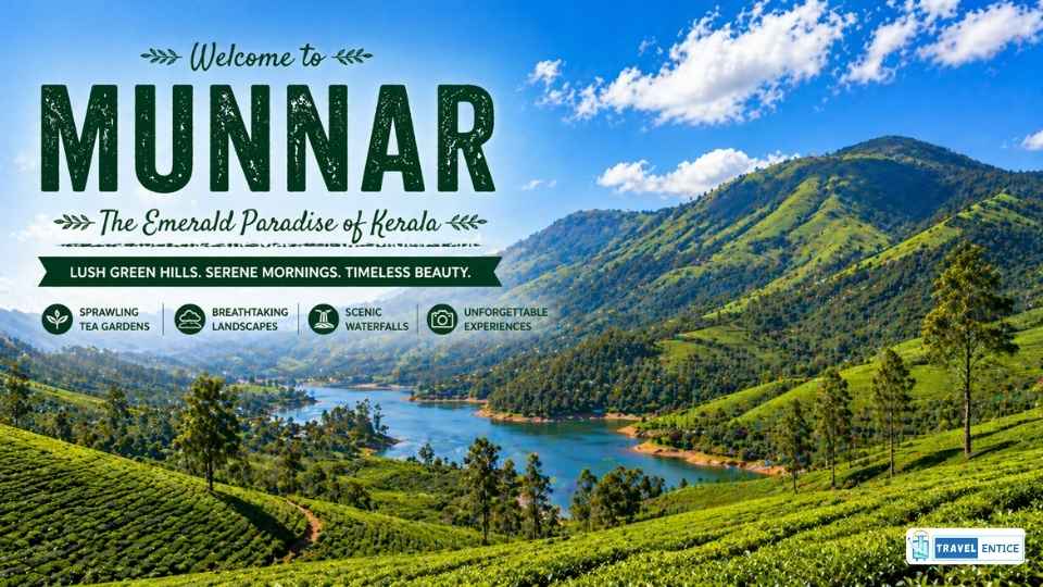 Munnar is one of the Best Places to Visit in Summer in India