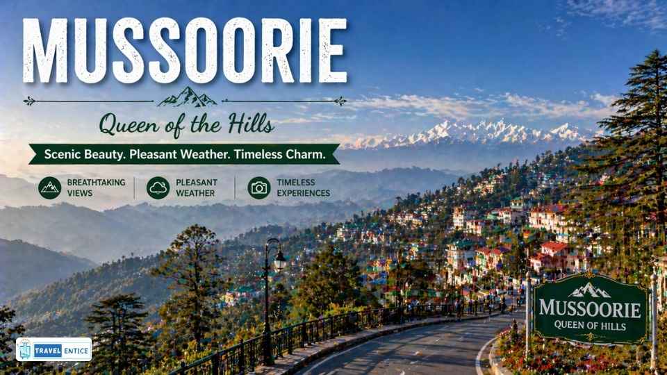 Mussoorie is one of the Best Places to Visit in Summer in India