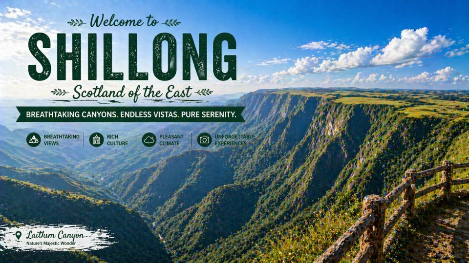 Shillong Stands among the Best Places to Visit in Summer in India - Laitlum Canyon