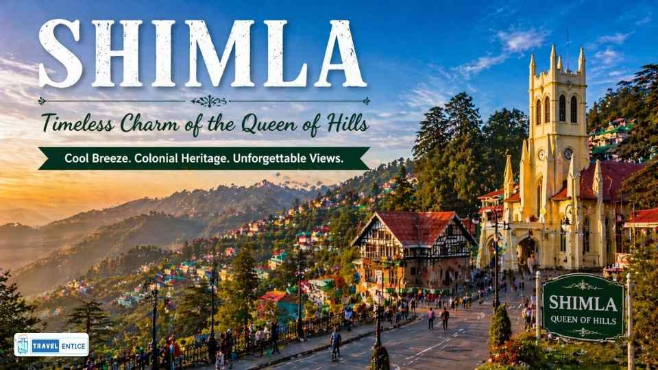 Shimla Stands among the Best Places to Visit in Summer in India