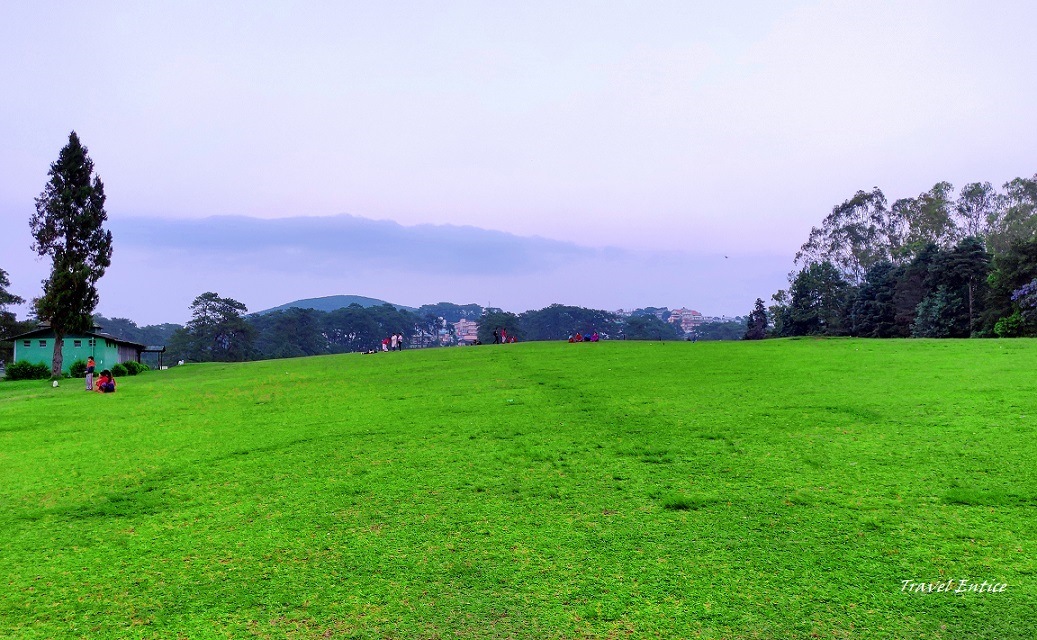 Best places to visit in Shillong - Golf course.