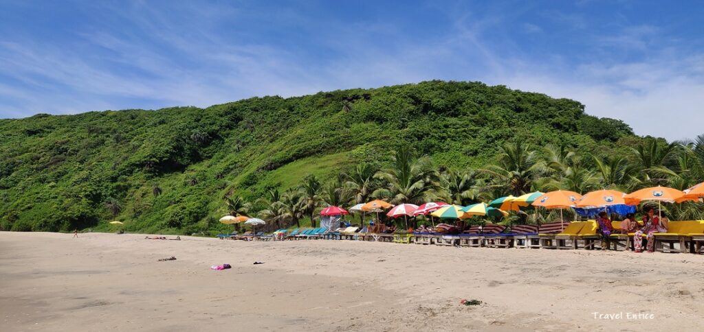 Magnificent Kalacha Beach in Goa - Beach view