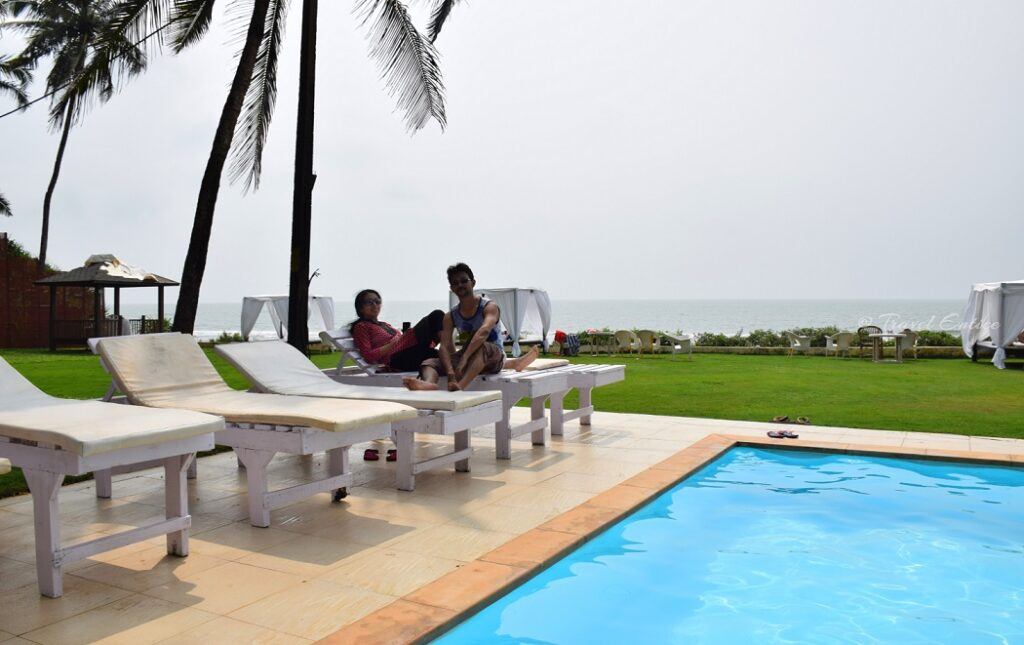 Relax mode at Ashwem Beach in Goa