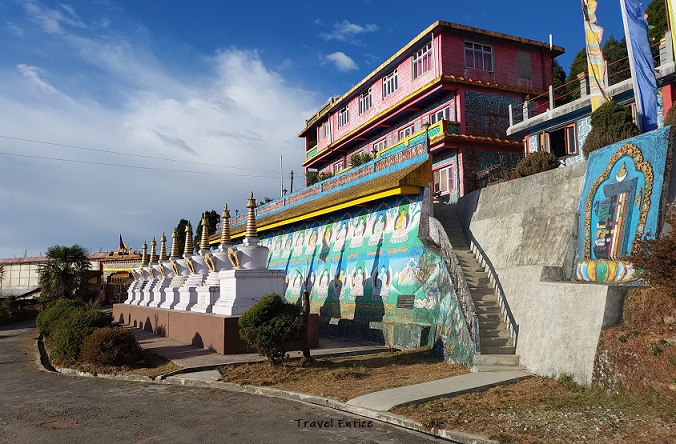 Buddhist Monastery at Chitrey - during Sandakphu Trek