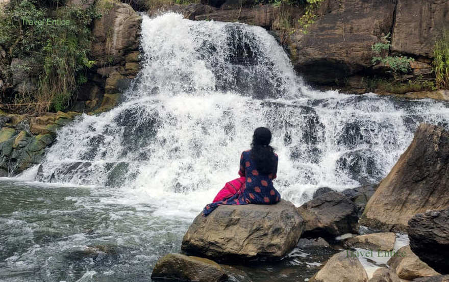 Sita Falls Jharkhand - the falls foot