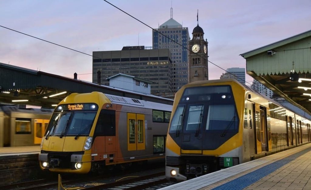 Getting around Sydney - Sydney trains
