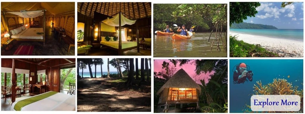 The Barefoot Havelock is one of the top 5 luxury resorts in Havelock Island and second best on Radhanagar Beach