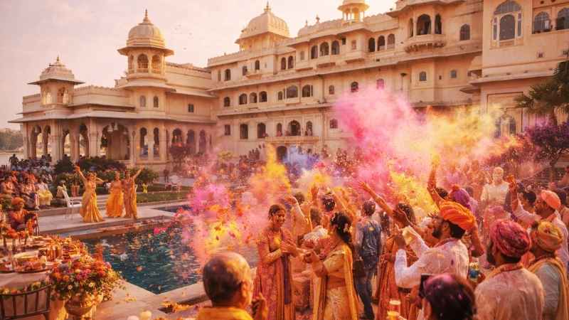 7 Best Places to Celebrate Holi : the Most Colourful Celebrations — From Tradition to Celebration 7 Joipur is among the Best Places to Celebrate Holi
