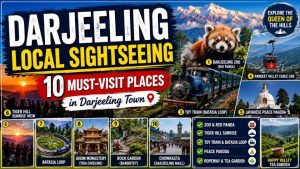 Read more about the article Darjeeling Sightseeing (Local): 10 Best Places to Visit in Darjeeling Town (2026 Guide)