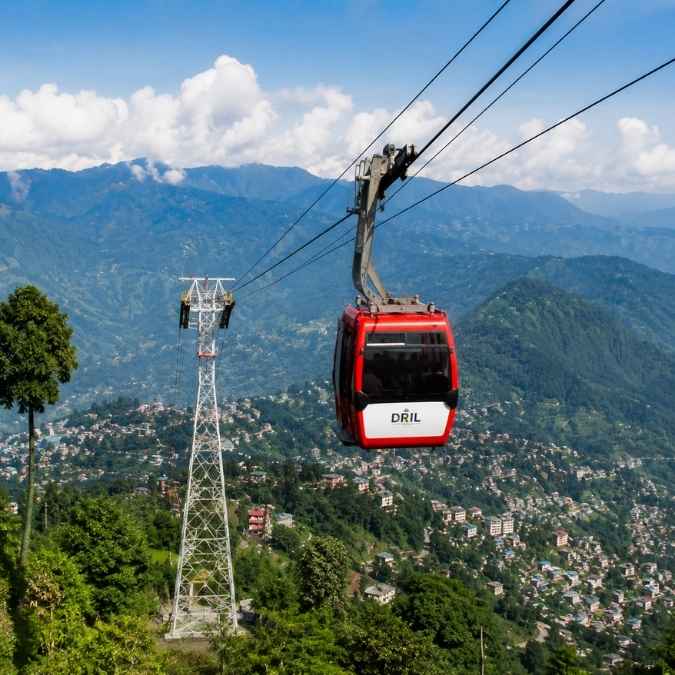 Darjeeling Sightseeing - Best places to visit in Darjeeling - Rangeet Valley Cable Car (Darjeeling Ropeway)
