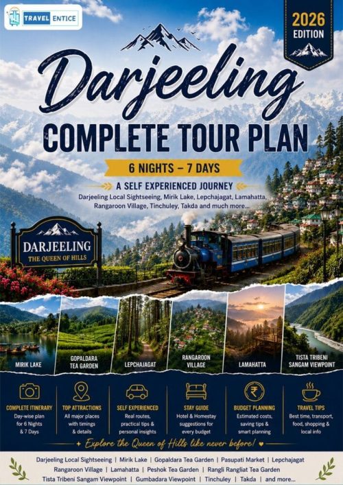 Darjeeling Tour Plan PDF (6N/7D) | Complete Itinerary & Guide
