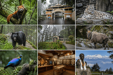 Darjeeling Zoo Travel Guide: Red Pandas, HMI, Timings, Ticket Price & Travel Tips 4 Things to see at Darjeeling Zoo - HMI