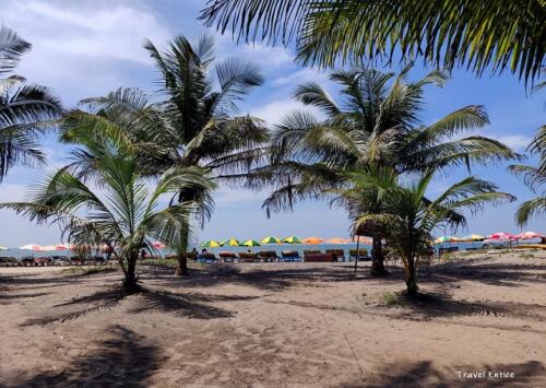Magnificent Kalacha Beach in Goa - Beach view from lagoon side