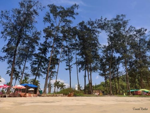 Shady-backdrop-of-Keri-beach-in-goa