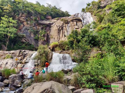 Reached to the foot of Sita-Falls